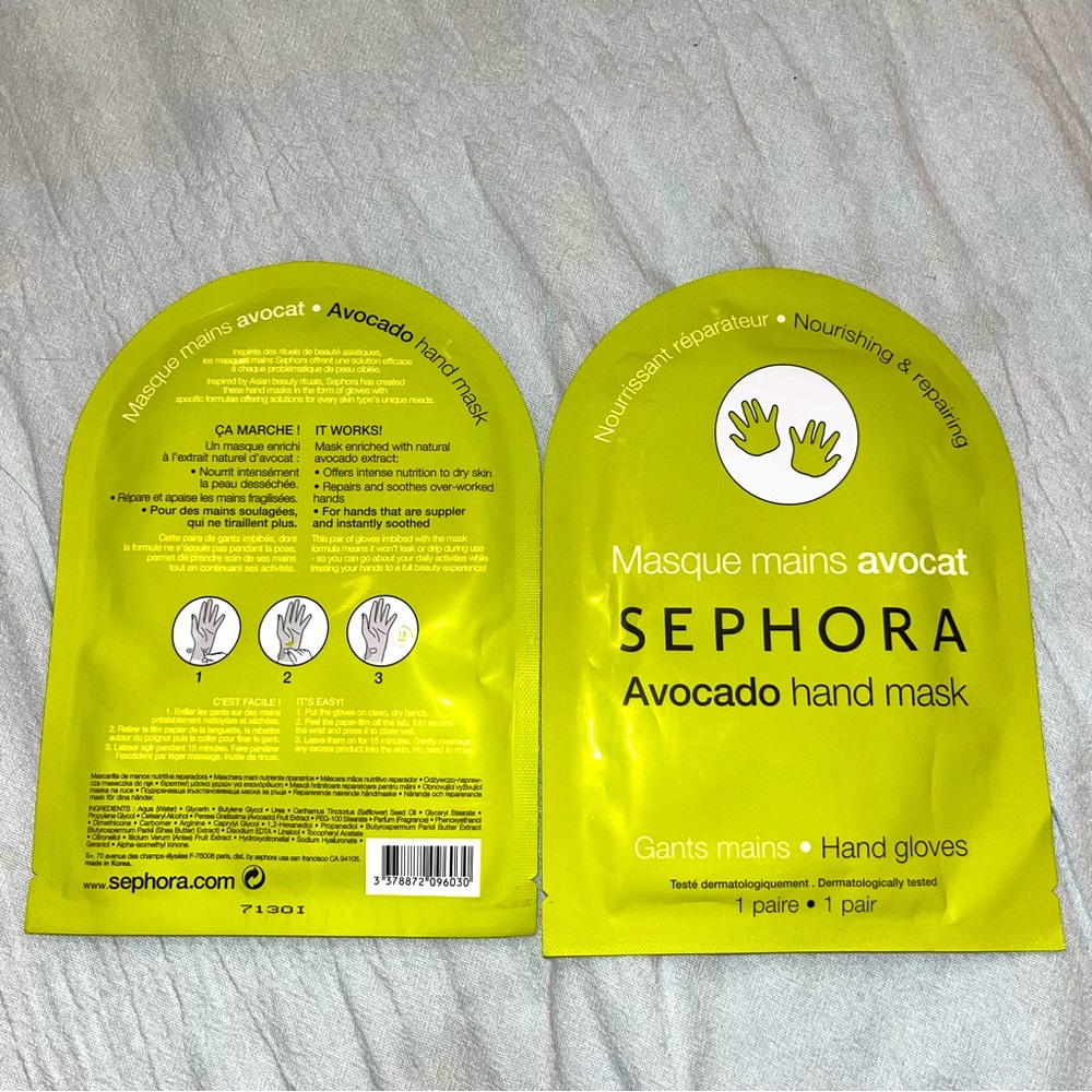 SEPHORA COLLECTION Hand Mask Avocado - Nourishing & Repairing